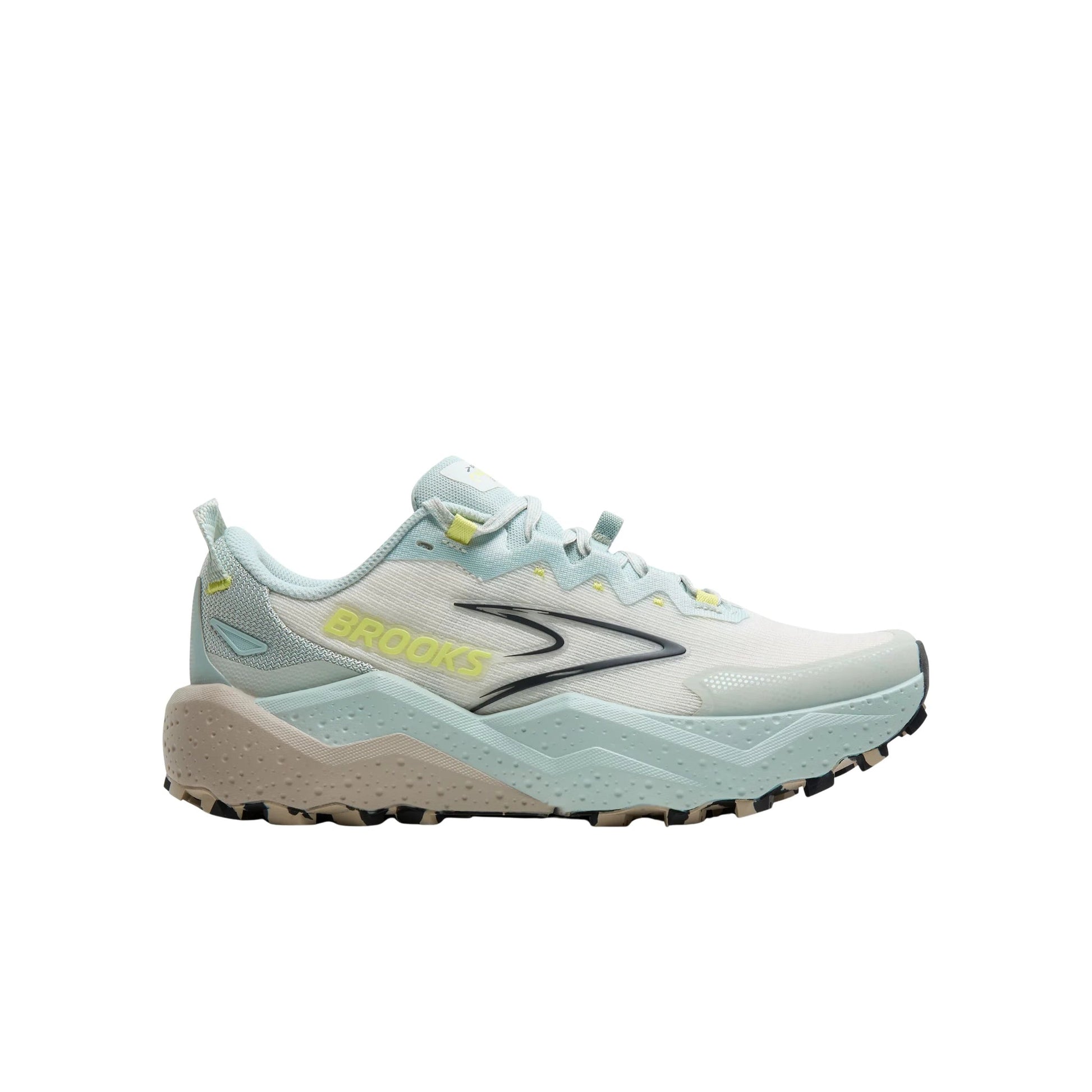 Brooks Women's Caldera 8 Trail Running Shoes - Misty Blue/Coconut/Chateau by Lenny's Shoe & Apparel