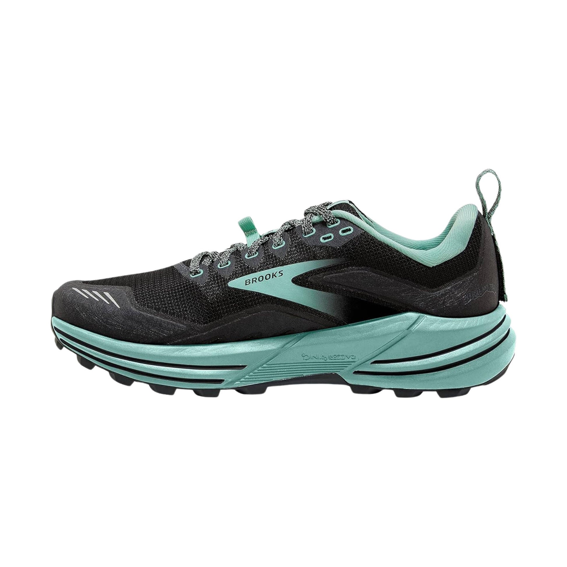 Brooks Women's Cascadia 16 Trail Running Shoes - Black/Ebony/Yucca by Lenny's Shoe & Apparel