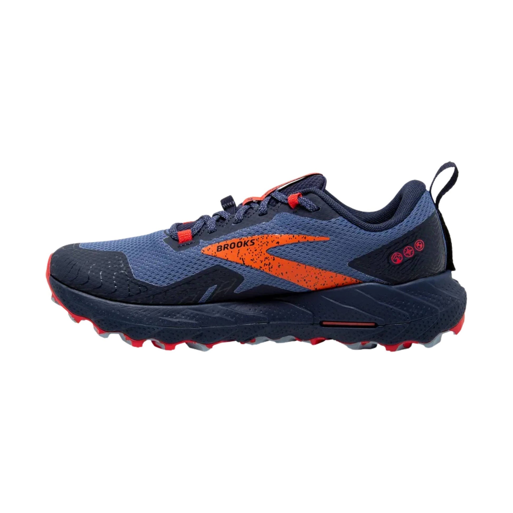 Brooks Women's Cascadia 17 GTX Trail Running Shoes - Navy/Bittersweet/Peacoat by Lenny's Shoe & Apparel
