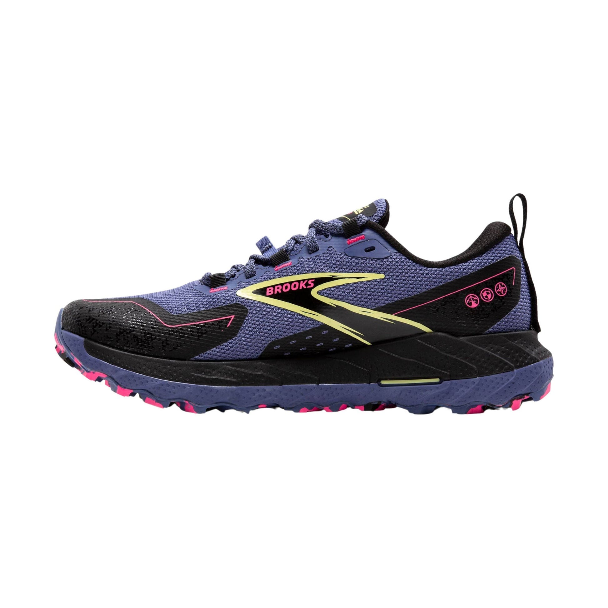 Brooks Women's Cascadia 18 GTX Trail Running Shoes - Grey Blue/Black/Pink by Lenny's Shoe & Apparel