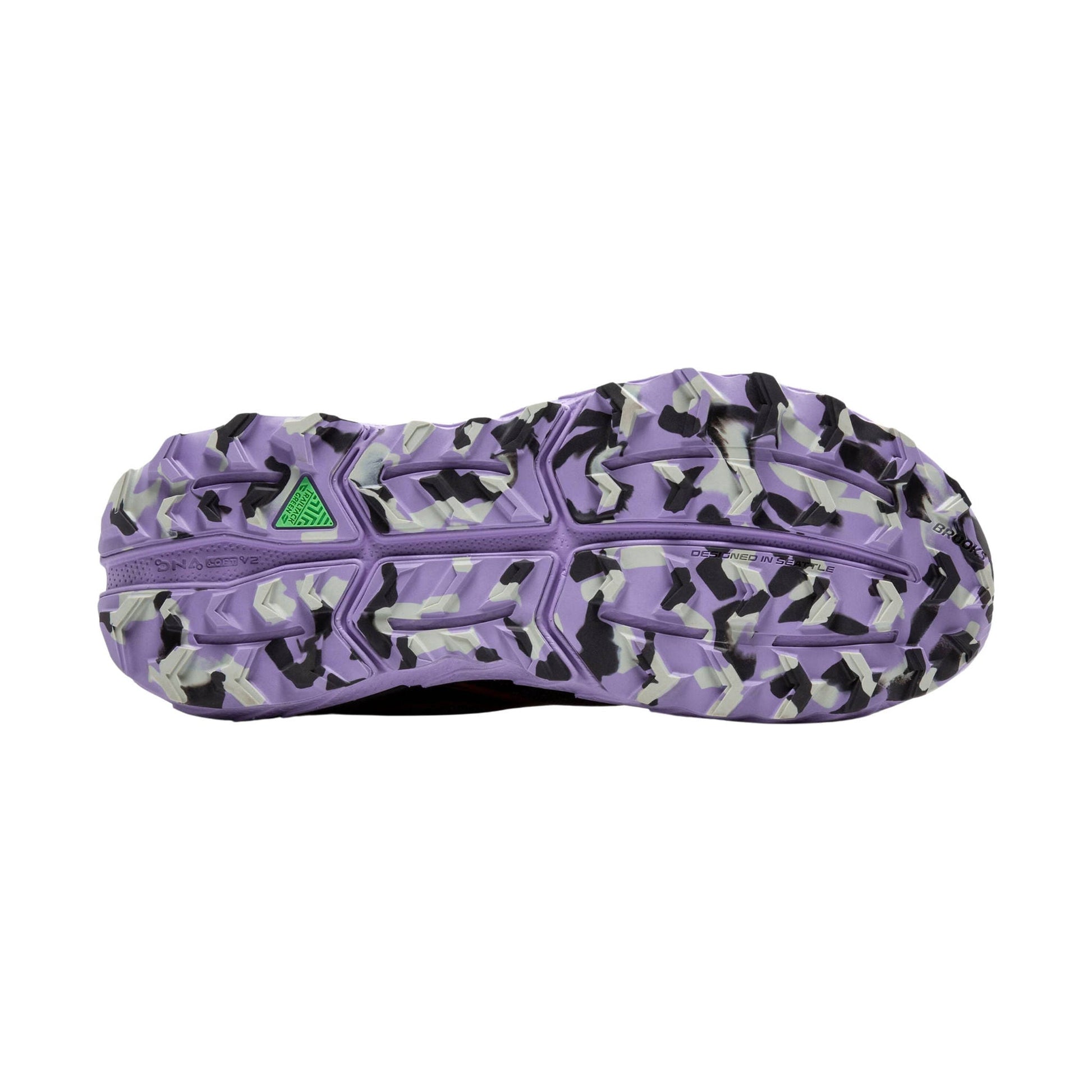 Brooks Women's Cascadia 18 Trail Running Shoes - Ebony/Sweet Lavender/Copper by Lenny's Shoe & Apparel