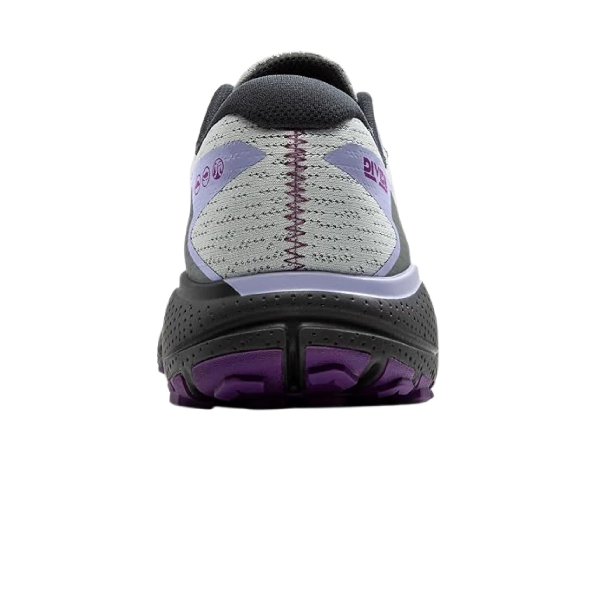 Brooks Women's Divide 5 Trail Running Shoes - Mercury/Ebony/Sweet Lavender by Lenny's Shoe & Apparel