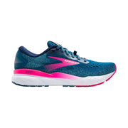 Brooks Women's Ghost 16 GTX Road Running Shoes - Moroccan Blue/Pink/Yellow by Lenny's Shoe & Apparel