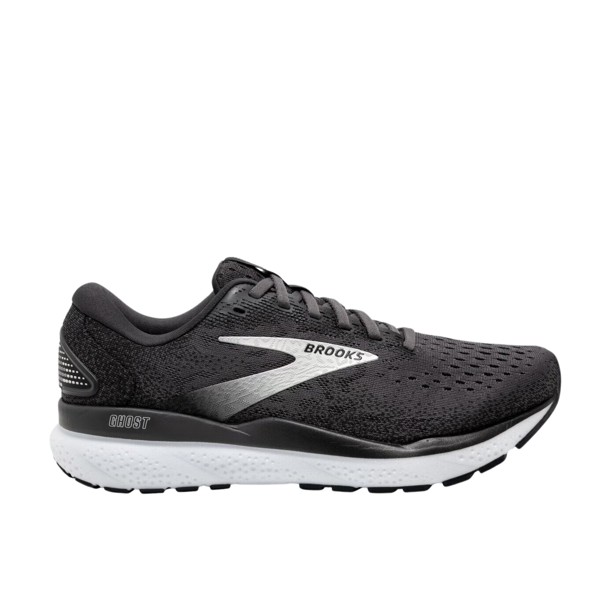 Brooks Women's Ghost 16 Road Running Shoes - Black/Grey/White by Lenny's Shoe & Apparel
