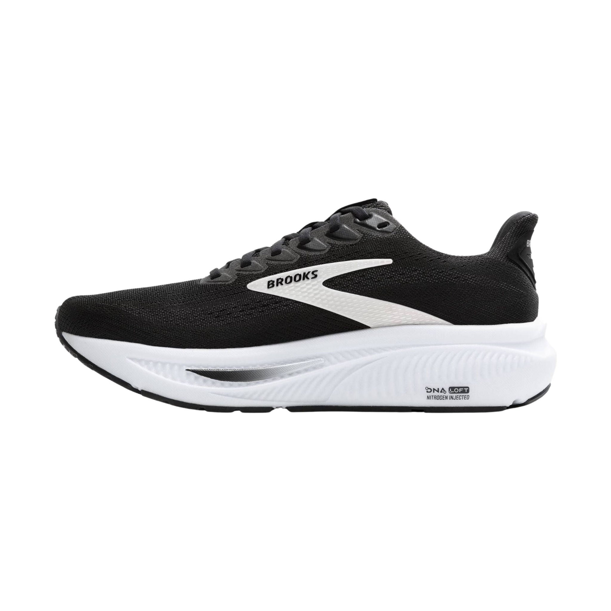 Brooks Women's Ghost 17 Road Running Shoes - Black/Grey/White by Lenny's Shoe & Apparel
