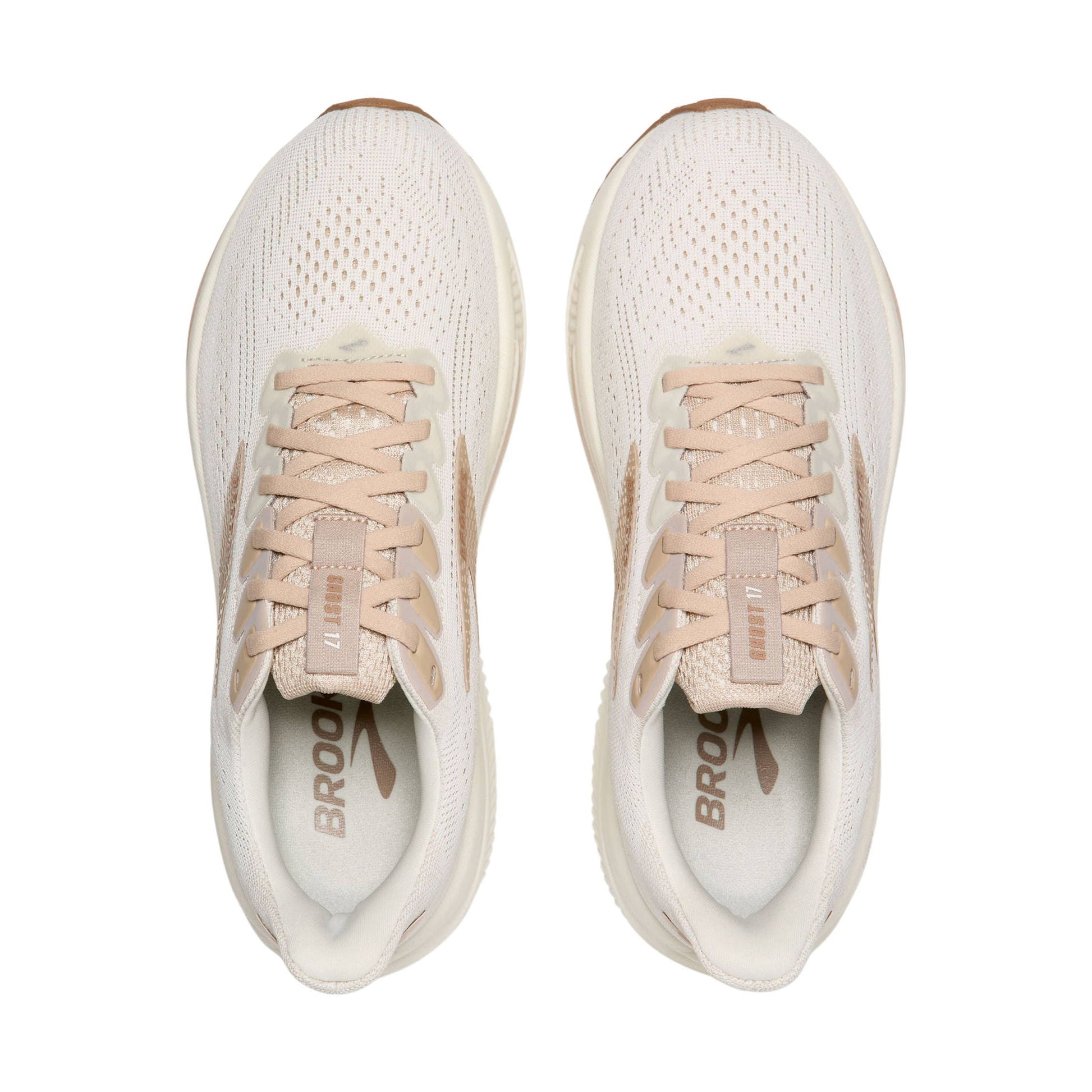 Brooks Women's Ghost 17 Road Running Shoes - Grey/Chateau Grey/Portabella by Lenny's Shoe & Apparel