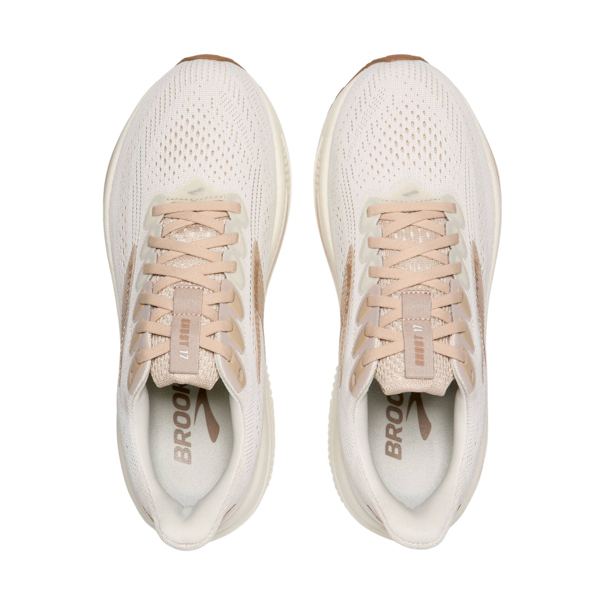 Brooks Women's Ghost 17 Road Running Shoes - Grey/Chateau Grey/Portabella by Lenny's Shoe & Apparel