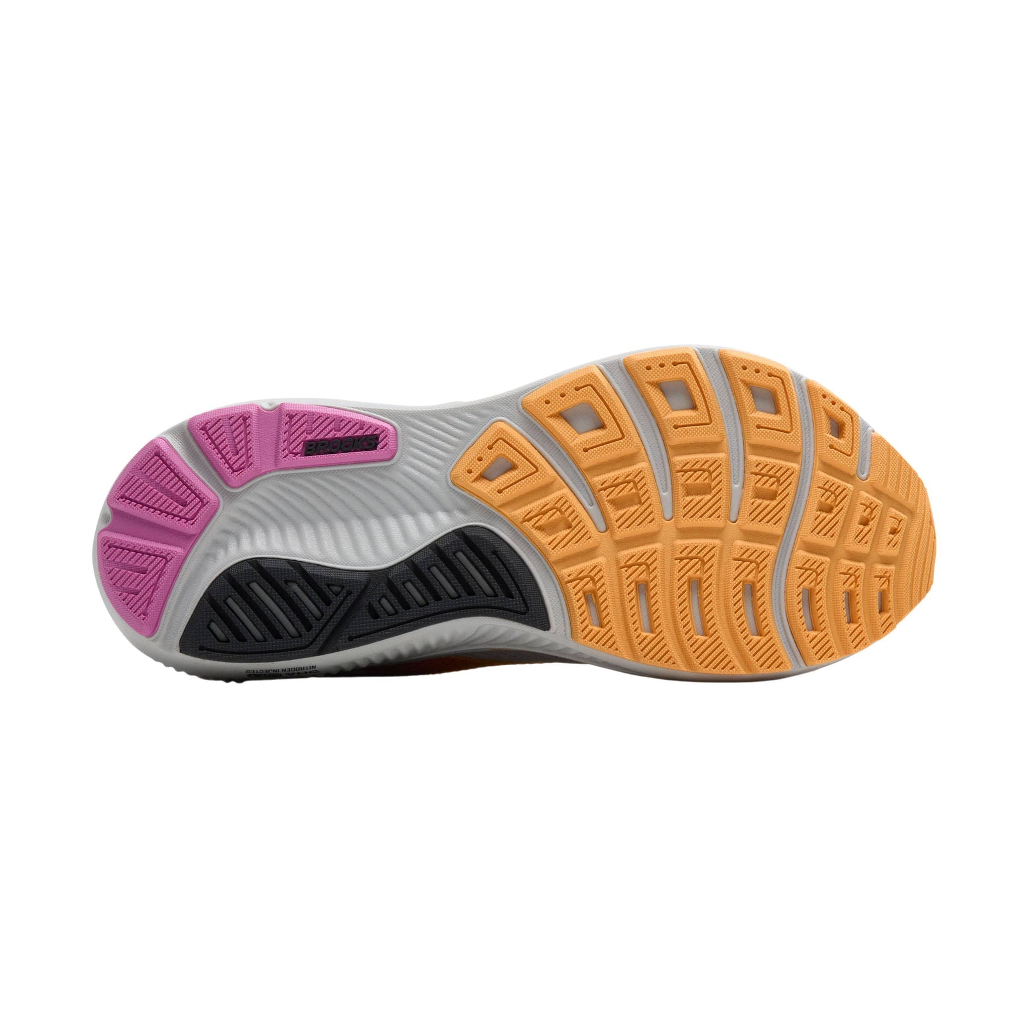 Brooks Women's Ghost 17 Road Running Shoes - Oyster/Apricot/Pink by Lenny's Shoe & Apparel