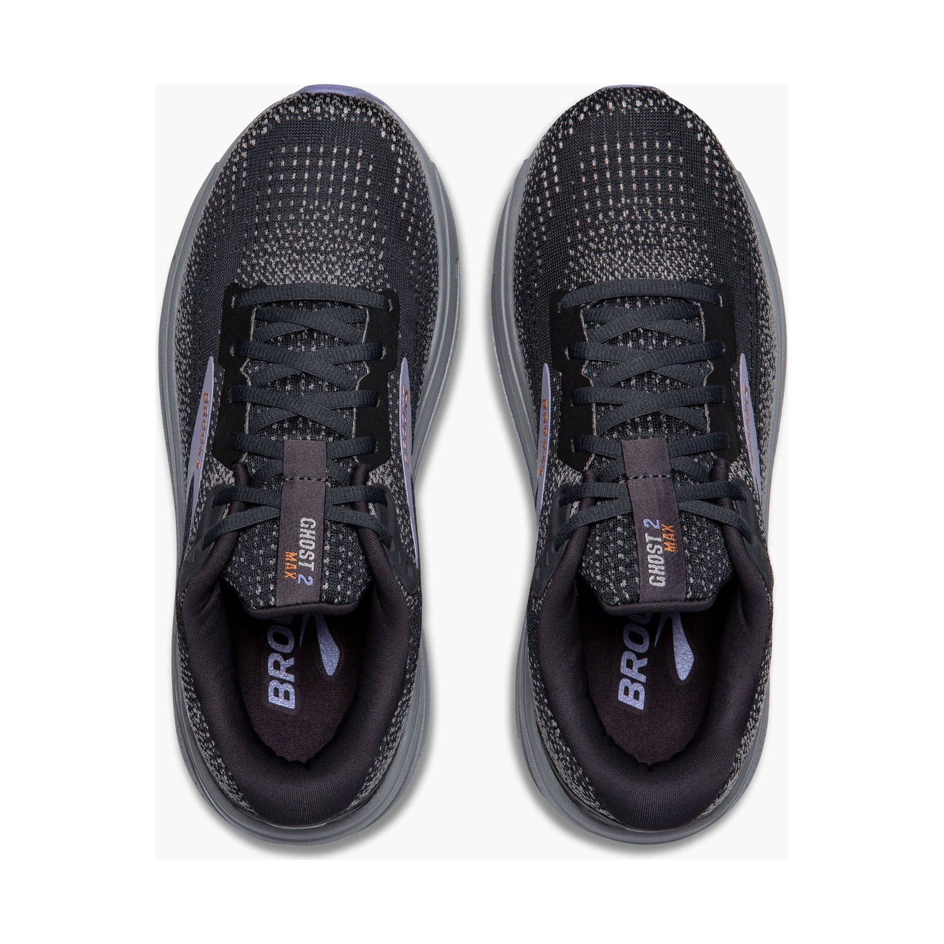 Brooks Women's Ghost Max 2 Road Running Shoes - Ebony/Sweet Lavender/Alloy by Lenny's Shoe & Apparel