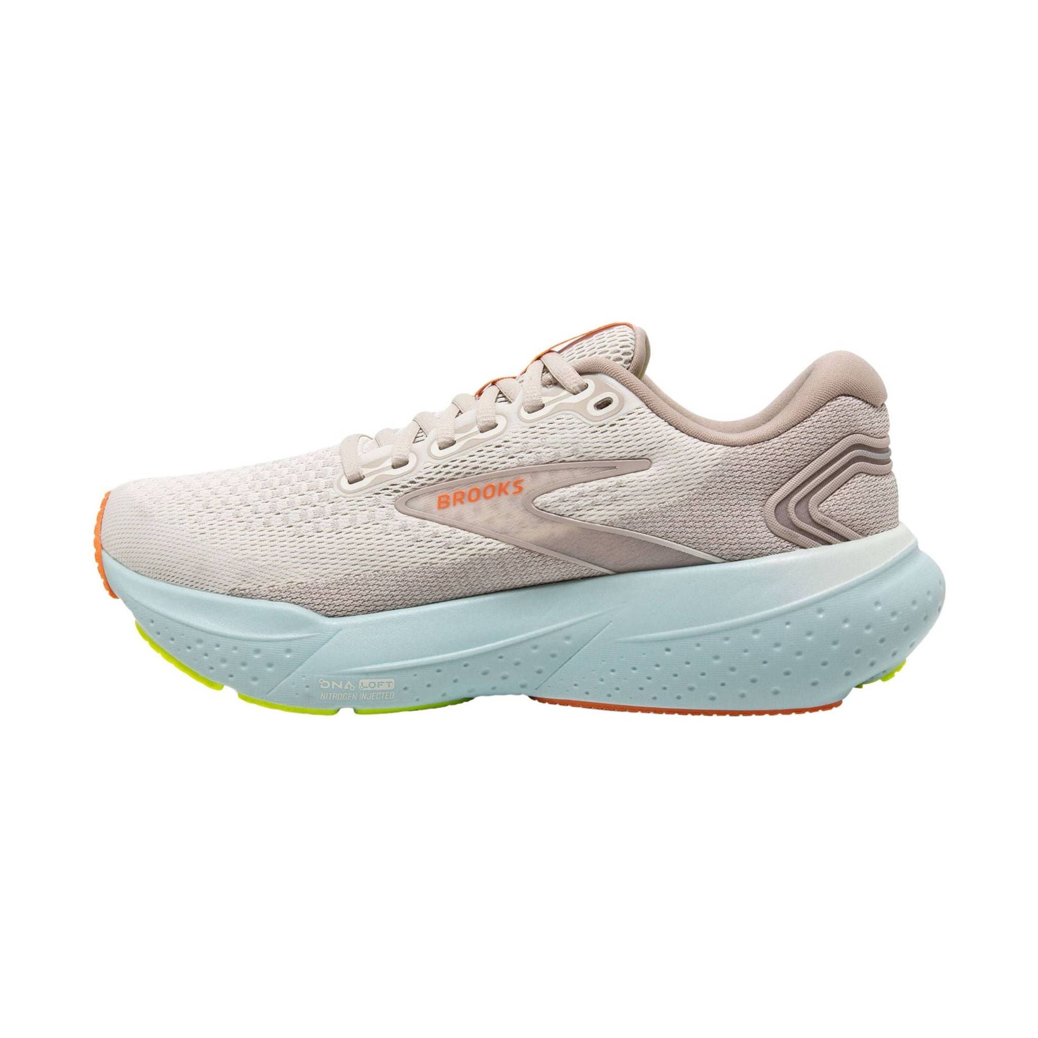 Brooks Women's Glycerin 21 Road Running Shoes - Coconut/Aqua/Autumn Sunset by Lenny's Shoe & Apparel