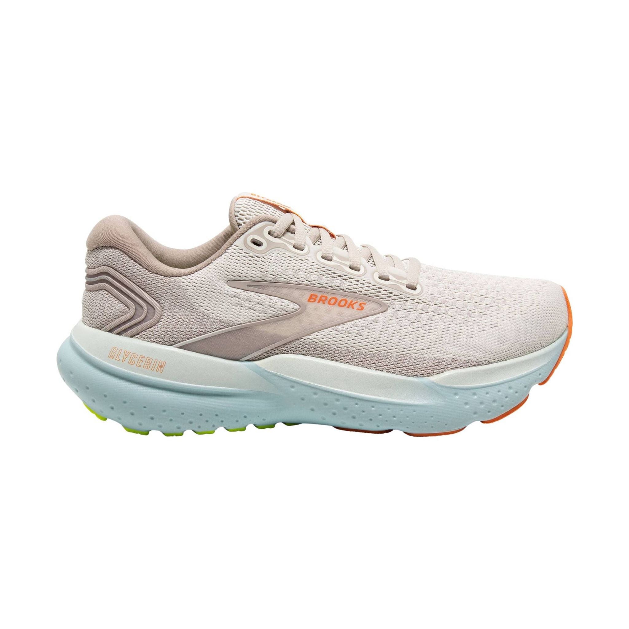 Brooks Women's Glycerin 21 Road Running Shoes - Coconut/Aqua/Autumn Sunset by Lenny's Shoe & Apparel