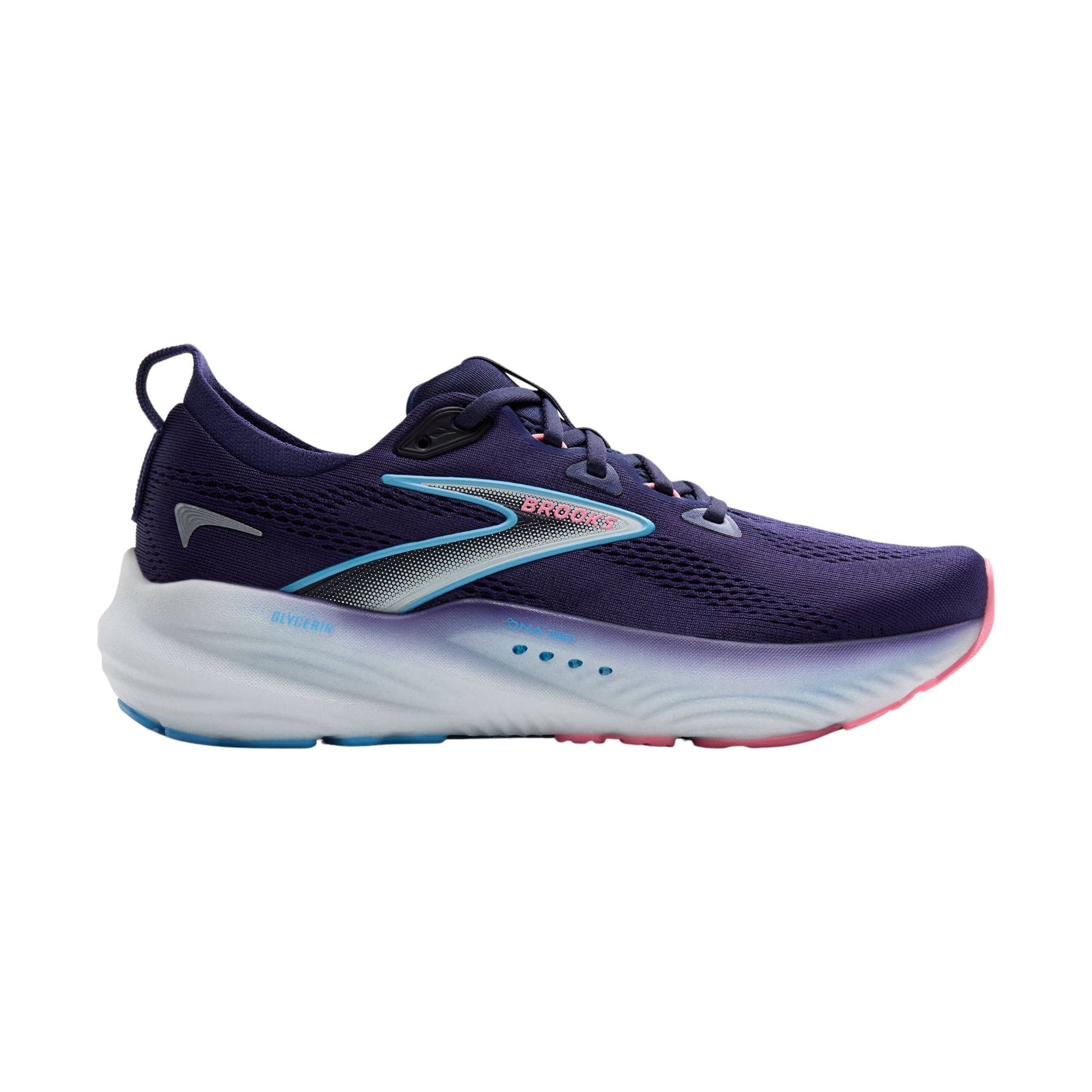 Brooks Women's Glycerin 22 Road Running Shoes - Blue Ribbon/Peacoat/Dianthus by Lenny's Shoe & Apparel