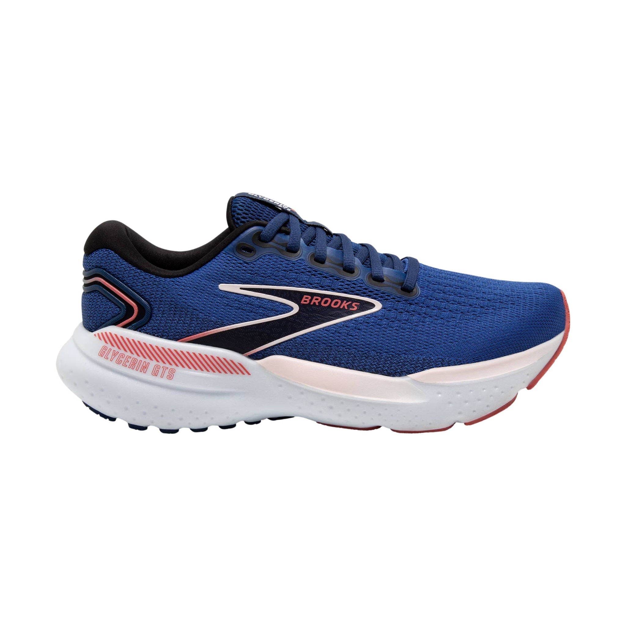 Brooks Women's Glycerin GTS 21 Road Running Shoes - Blue/Pink/Rose by Lenny's Shoe & Apparel