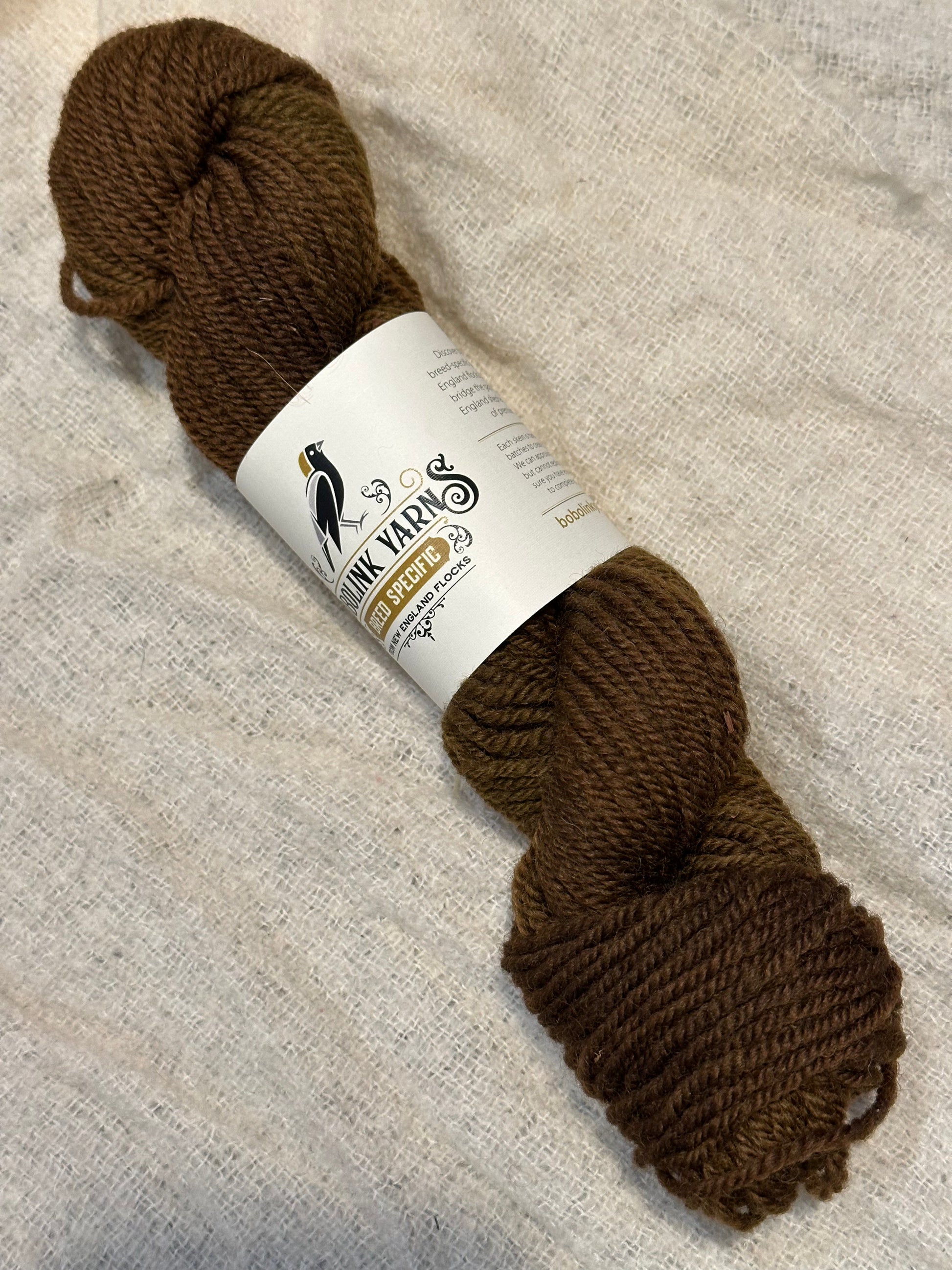 Bobolink Yarns Morse Brook Cheviot by Must Love Yarn