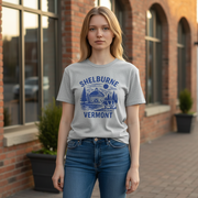Shelburne Vermont Graphic Tee – Heather Gray -