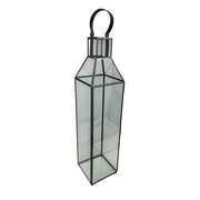 Elegant Metal & Glass Lantern