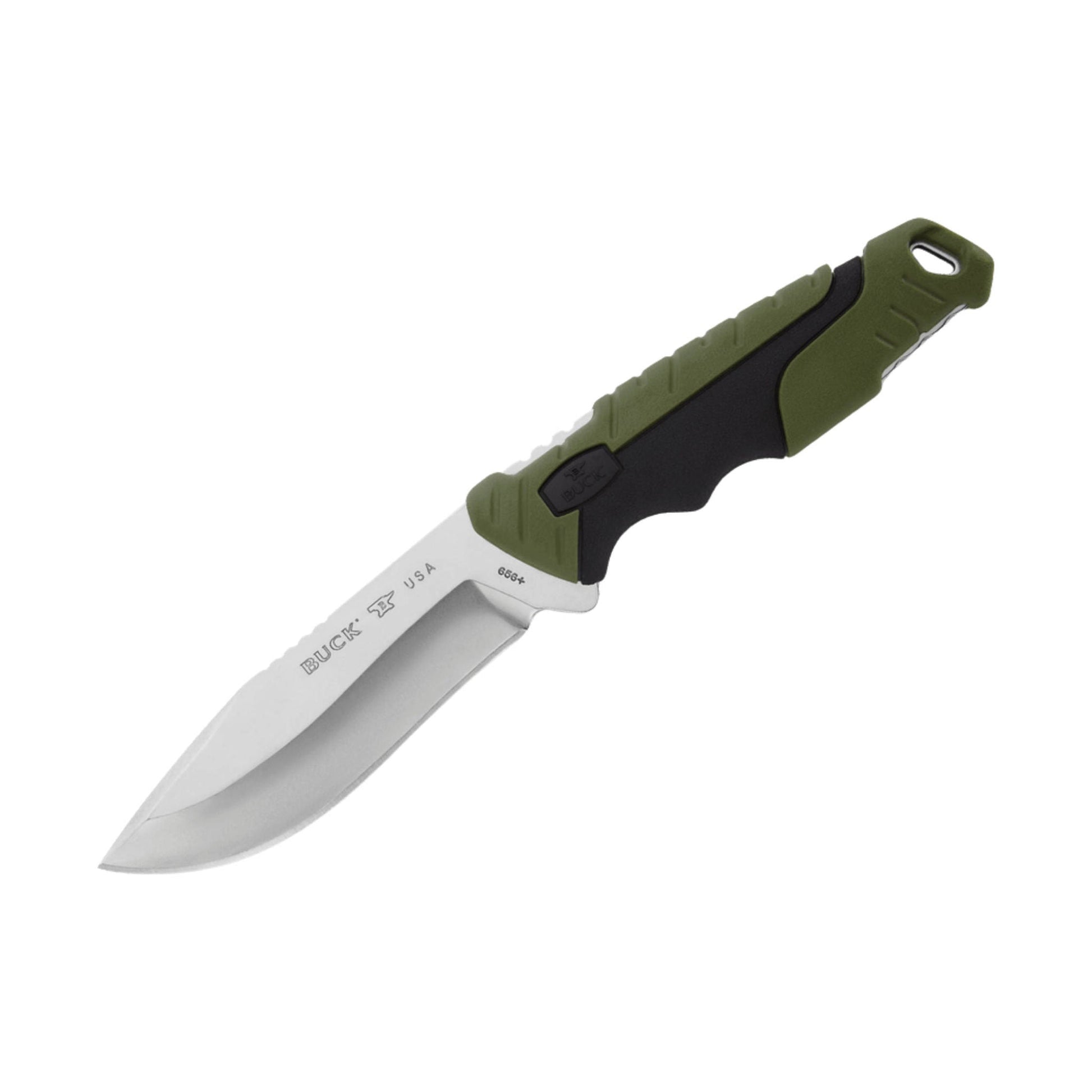 Buck Large Pursuit Knife - Green/Black by Lenny's Shoe & Apparel