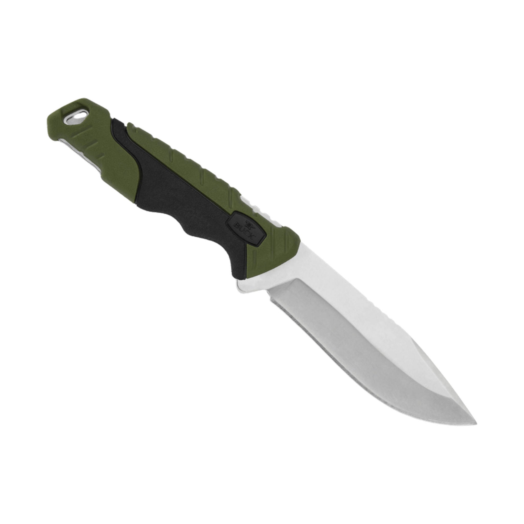 Buck Small Pursuit Knife - Green/Black by Lenny's Shoe & Apparel