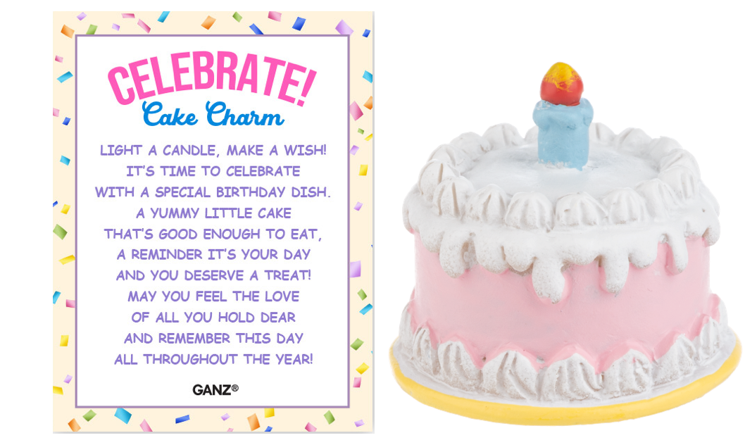 Birthday Cake Charm
