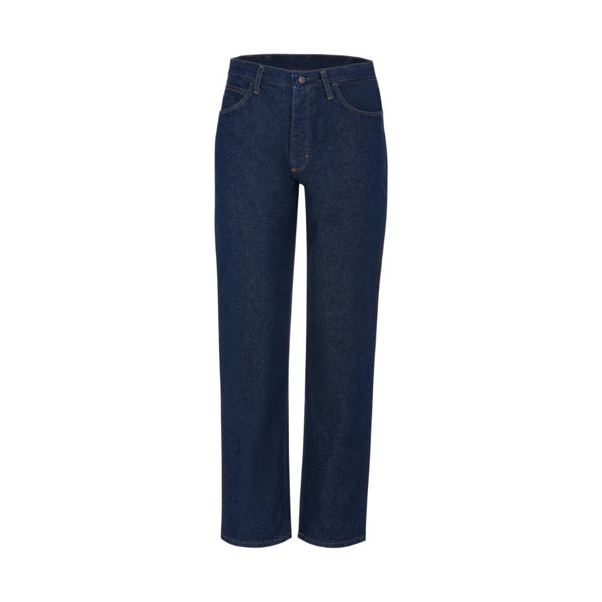 Bulwark Men's Classic Heavyweight Excel Flame Resistant Jean - Blue Denim by Lenny's Shoe & Apparel