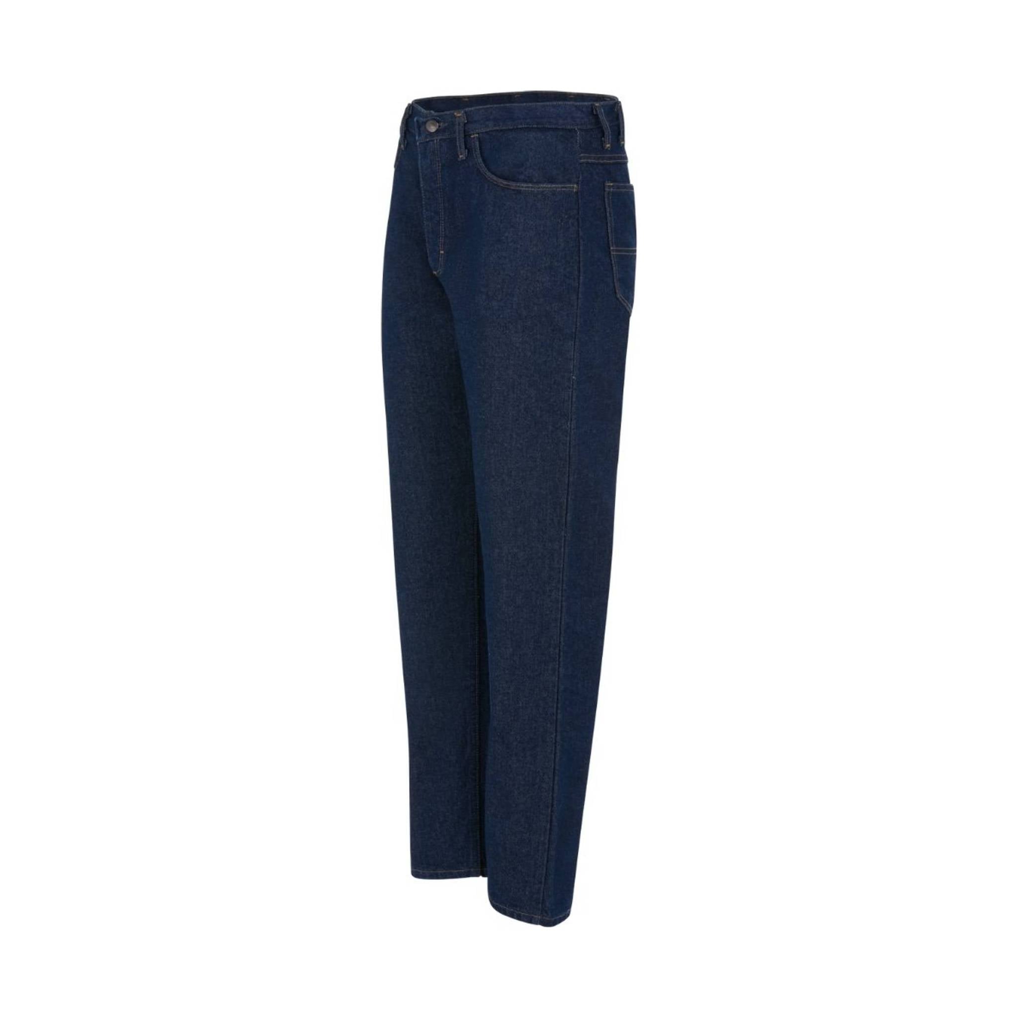 Bulwark Men's Classic Heavyweight Excel Flame Resistant Jean - Blue Denim by Lenny's Shoe & Apparel