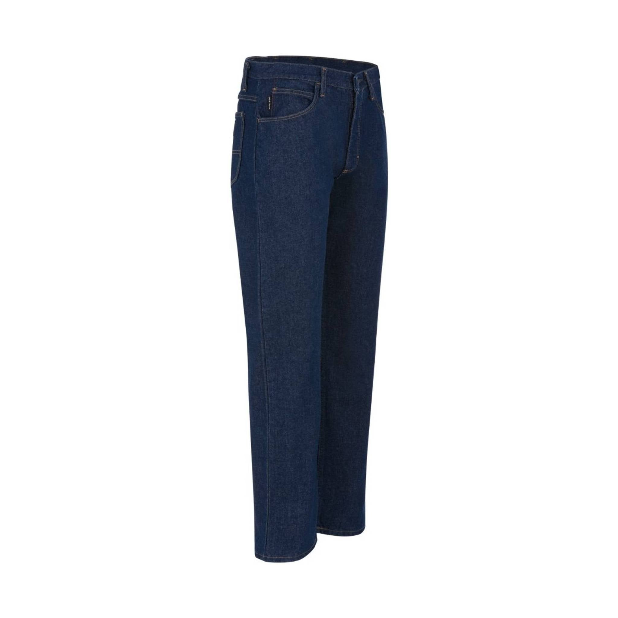 Bulwark Men's Classic Heavyweight Excel Flame Resistant Jean - Blue Denim by Lenny's Shoe & Apparel