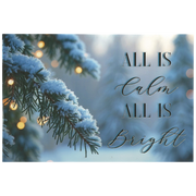 Religious Favorites Christmas Card Set - All Is Calm