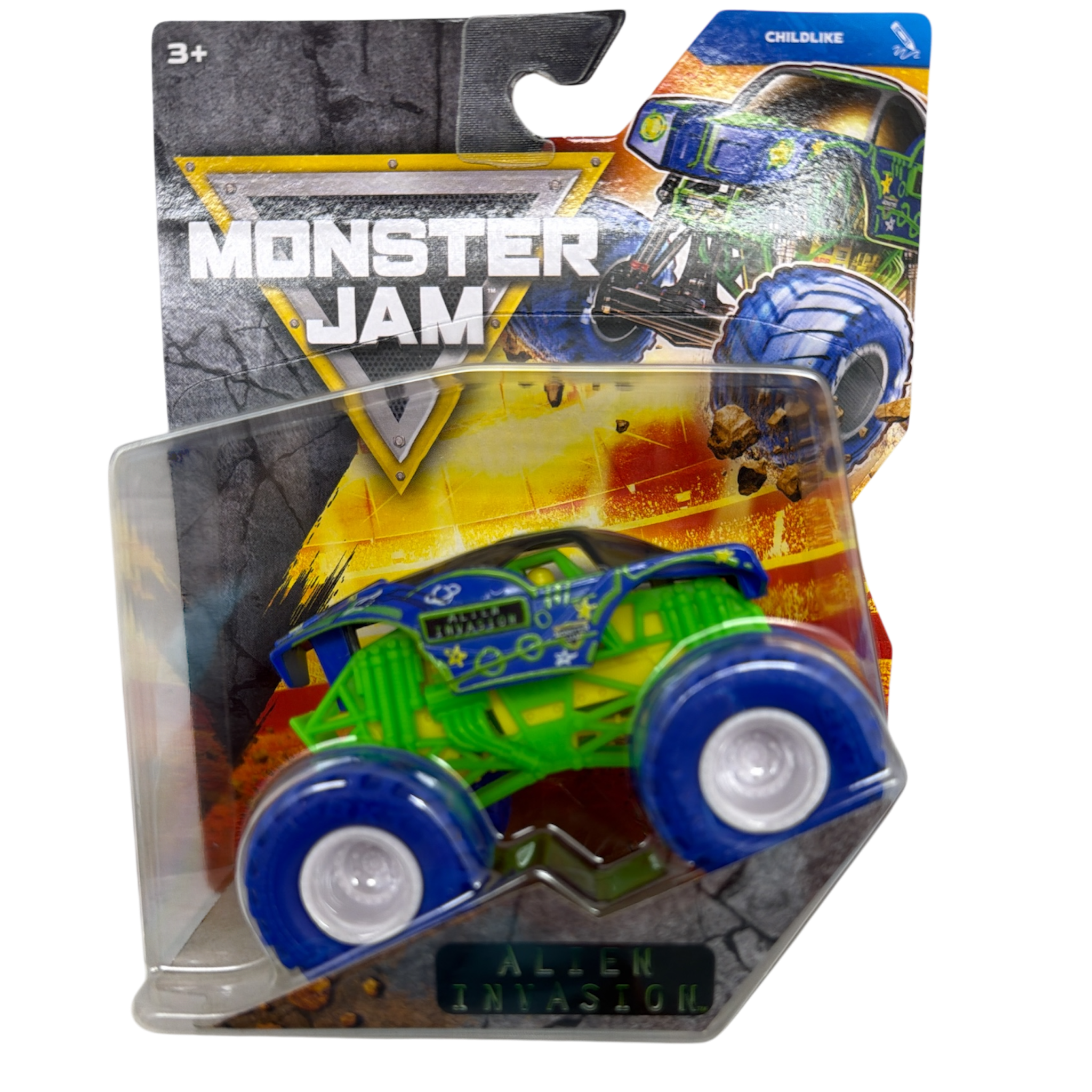 Monster Jam - 1:64 Scale Die Cast - Alien Invasion