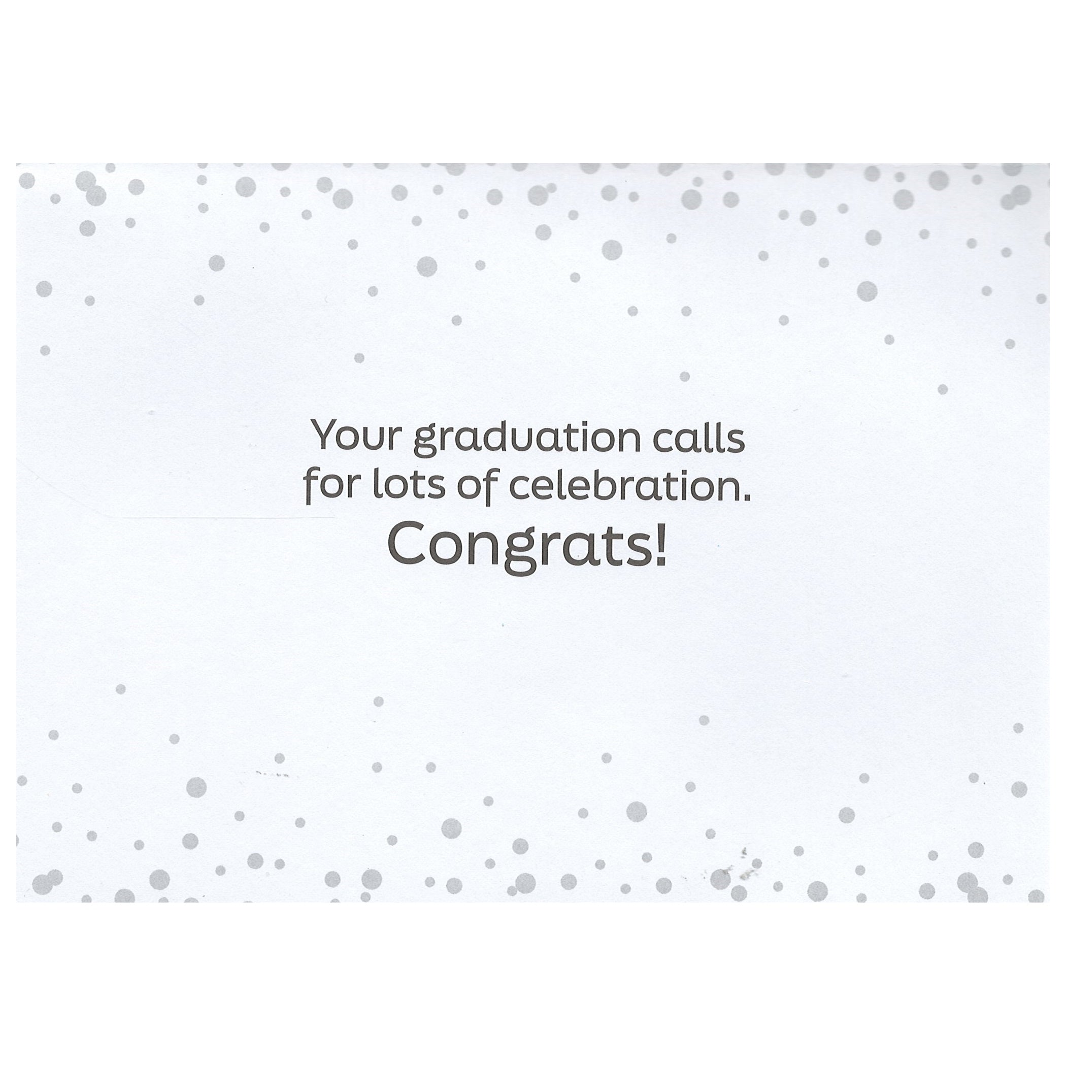 Celebration Sparkle - Graduation Card