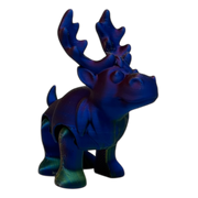 Bruce The Moose - Metallic Rainbow Color