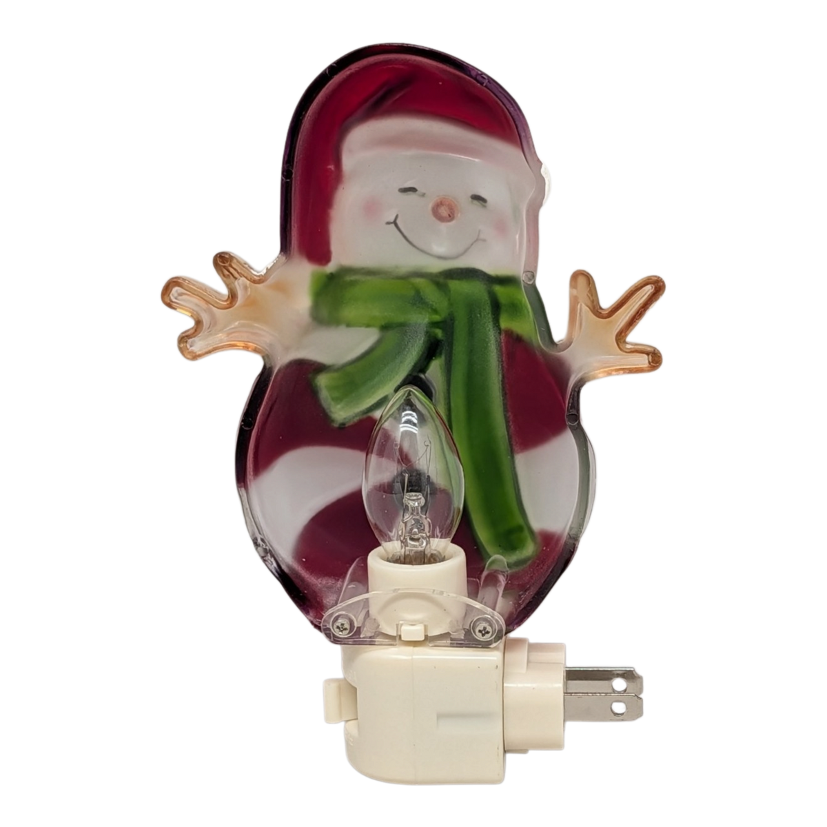 Acrylic Nightlight - Starlight Mint Snowman