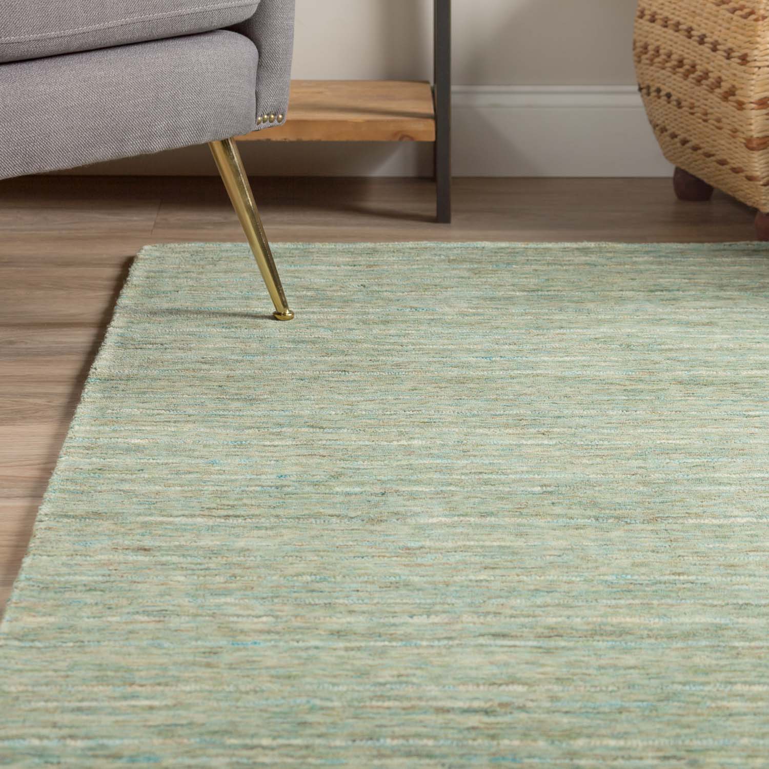 Reya Rug Turquoise 3'6"X5'6" by Homeportonline
