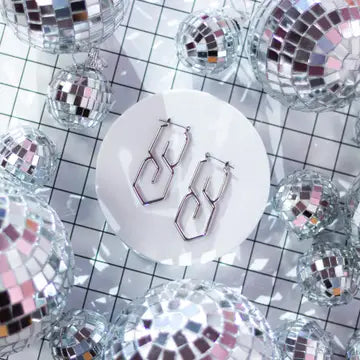 Super S Silver Earrings