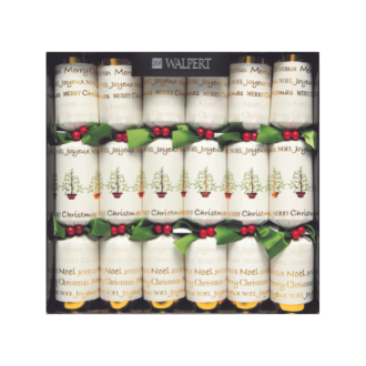 Holiday Crackers - Greetings in Linen by Homeportonline
