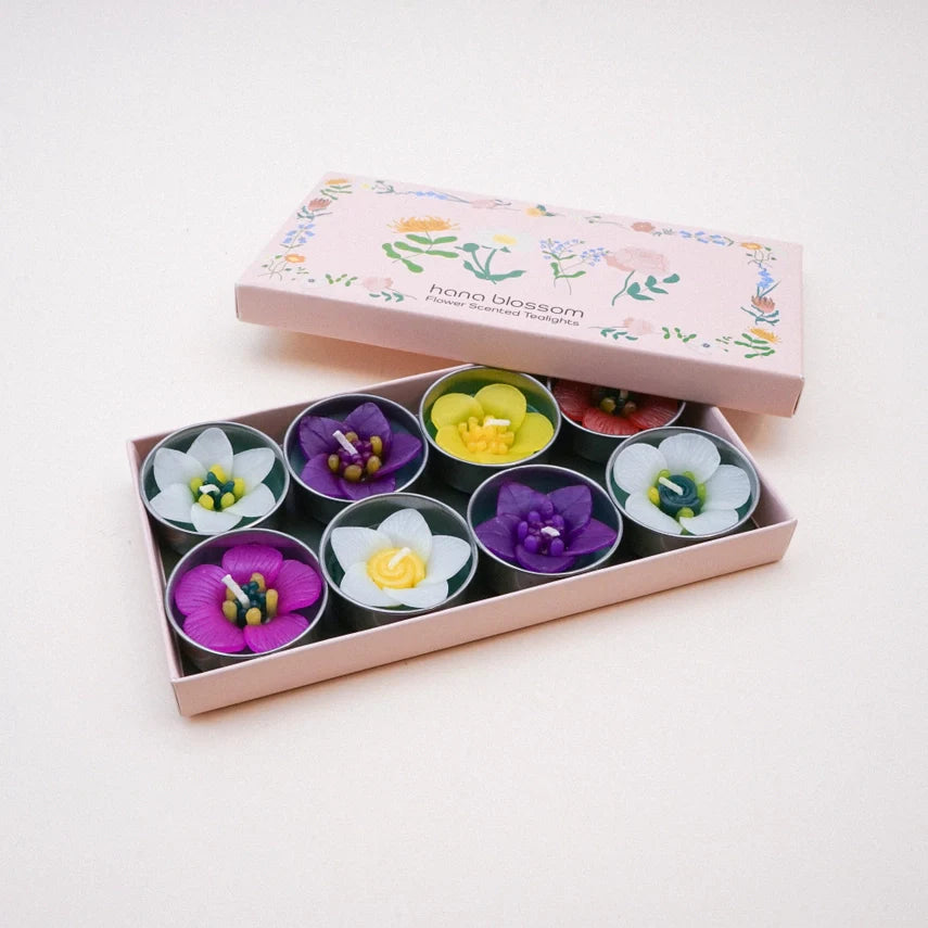 Handmade Scented Flower Tealights