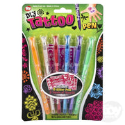 Tattoo Pens 6 Colored Pen Set by Homeportonline