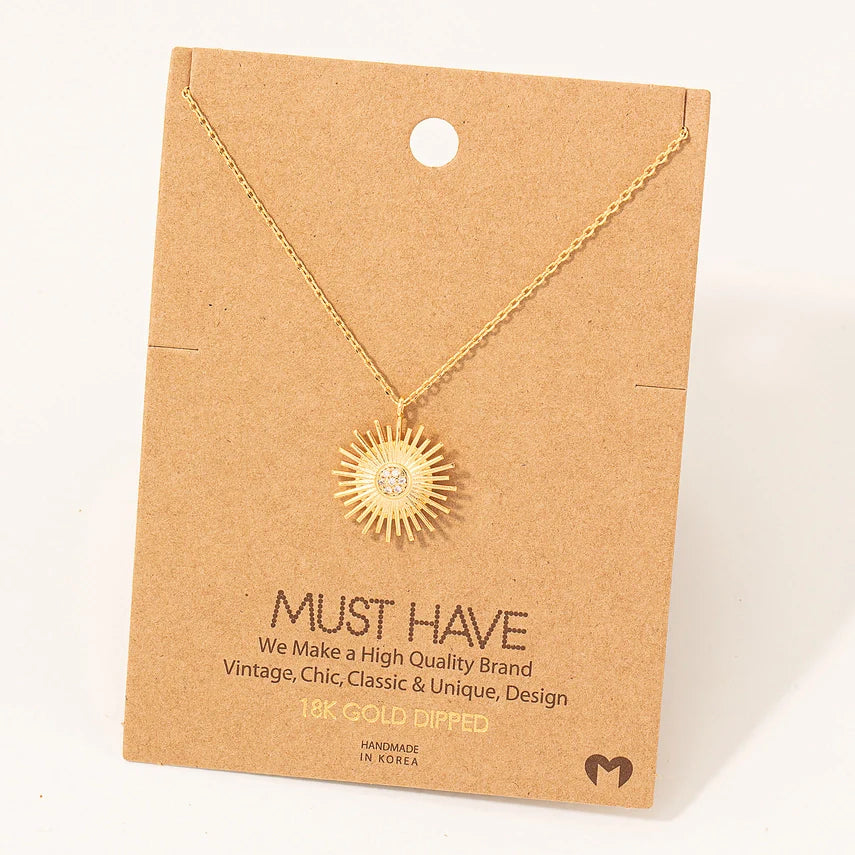 Fame Accessories Pendant Necklace