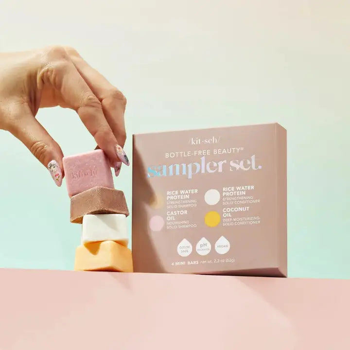 Bottle-Free Beauty Sampler Set 4 piece