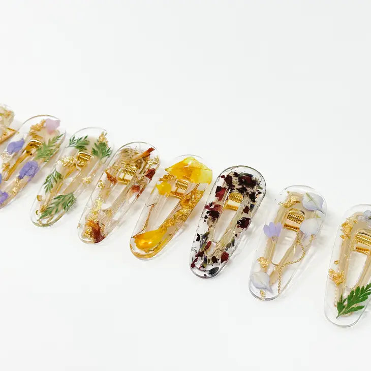 Sale!Floral Hair Clips