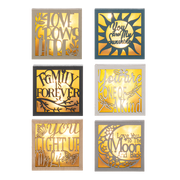 Laser Cut Light Up Blocks -
