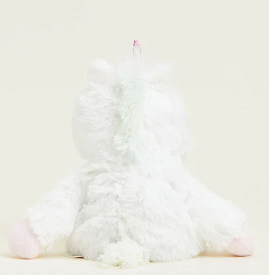 Warmies Junior Unicorn White by Homeportonline