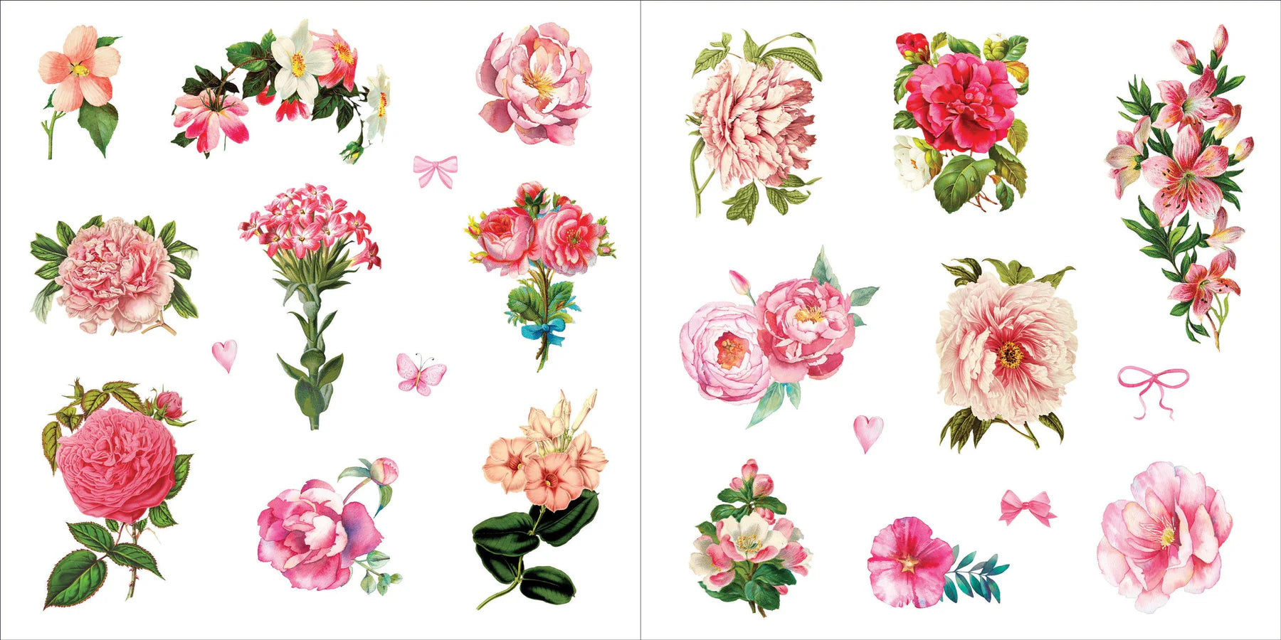 Sticker Book Bunches Of Botanicals by Homeportonline