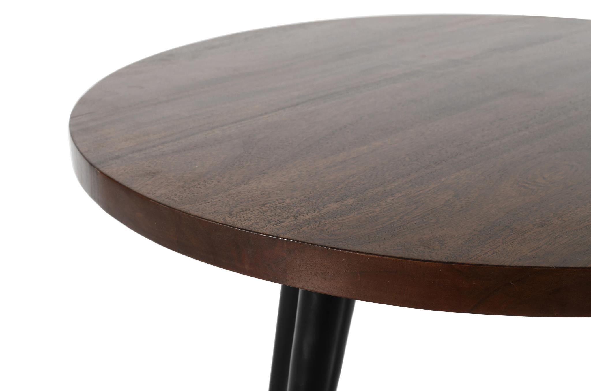 Prelude Cocktail Table Round Walnut by Homeportonline