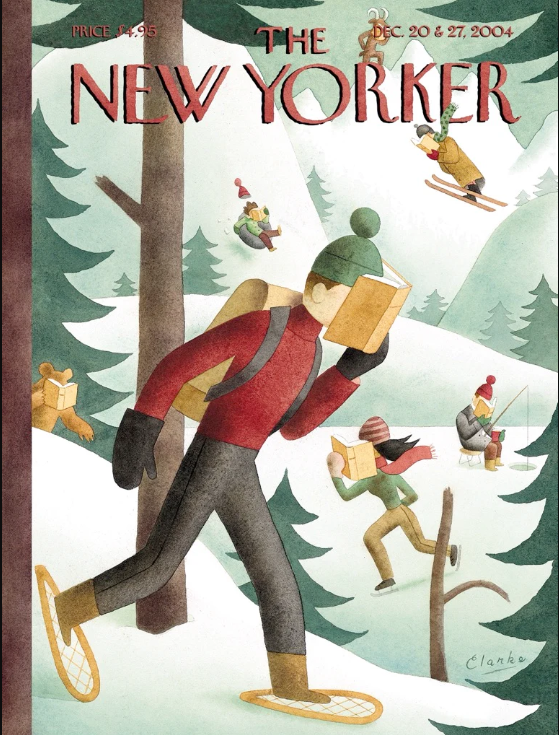 New Yorker Puzzle 500 Piece Winter Page Turner by Homeportonline