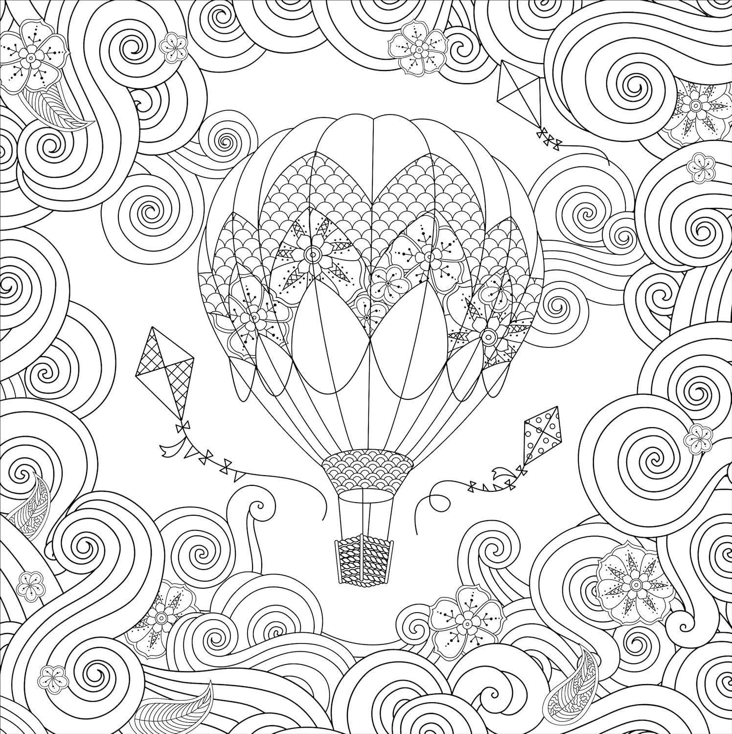 Artist's Adult Coloring Book Boho Dreams by Homeportonline