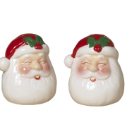 Santa Salt And Pepper Shakers