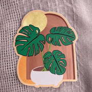 Boho Monstera Sticker by Wild Lark
