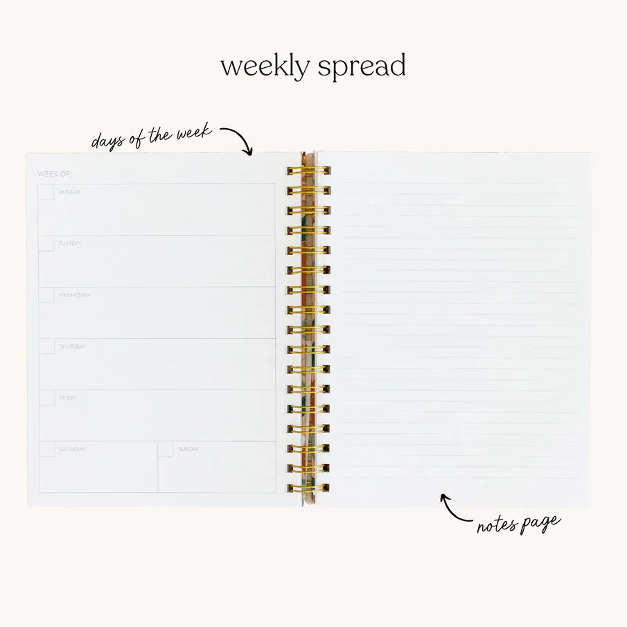 Undated Planner (Different Styles & Sizes Available)