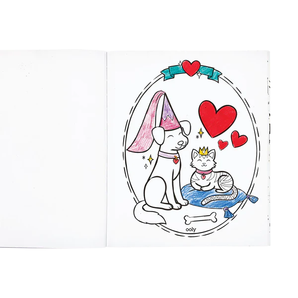 Coloring Book Princesses & Fairies by Homeportonline