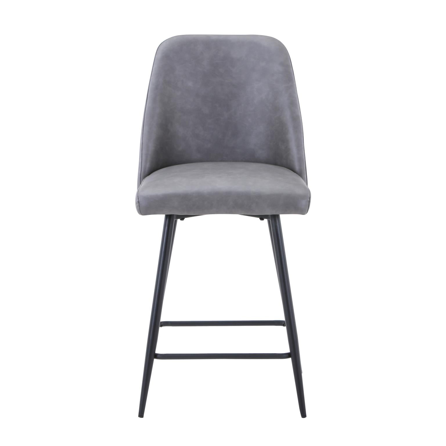 Maddox Counter Stool Grey by Homeportonline